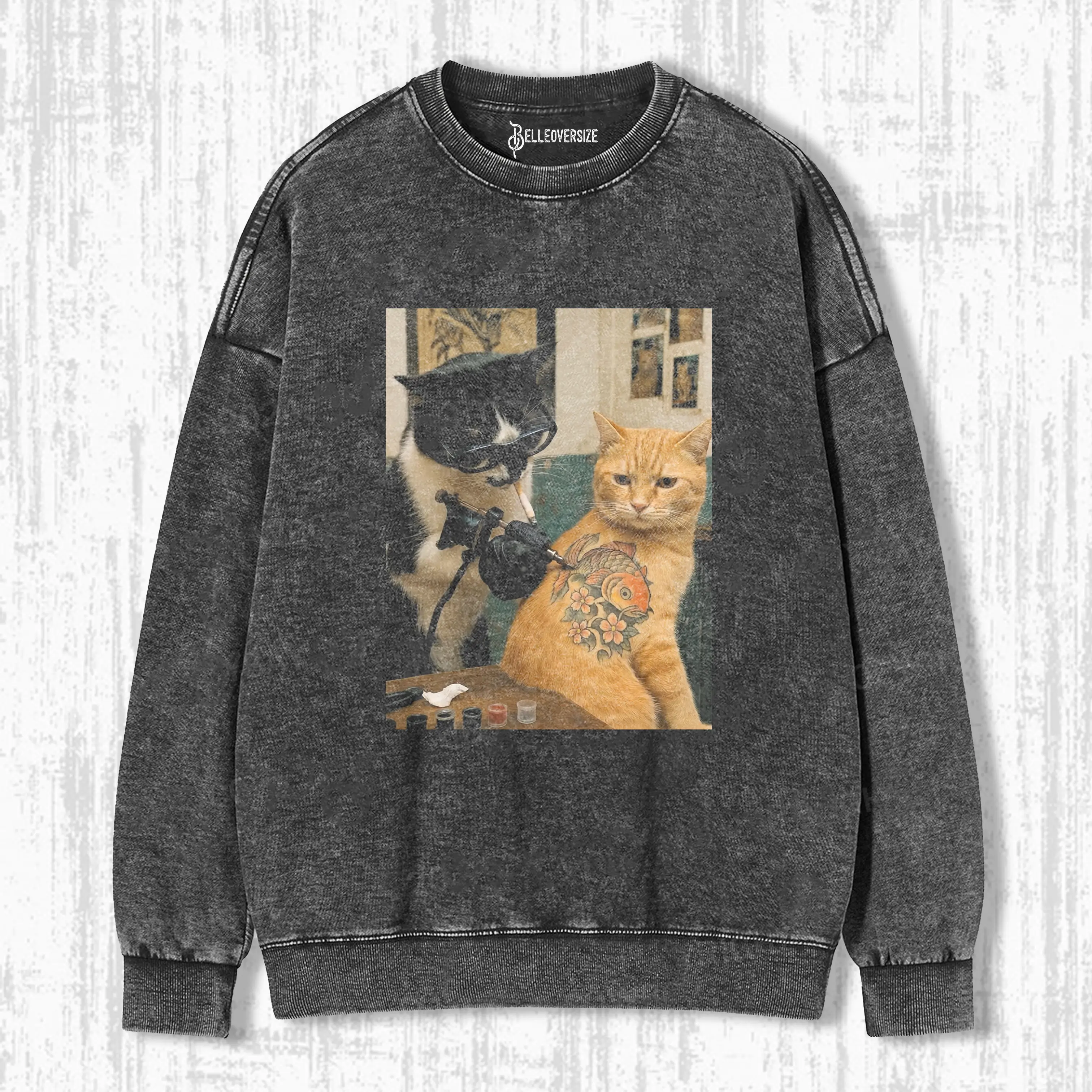 WACKY CAT SWEATSHIRTS