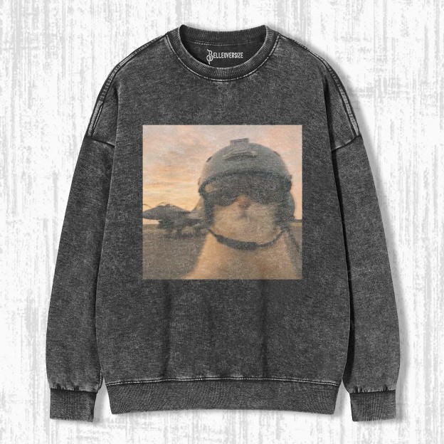 WACKY CAT  SWEATSHIRTS