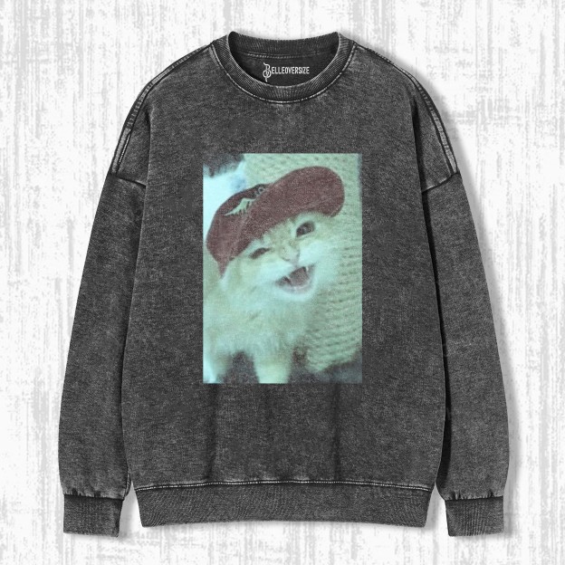 WACKY CAT SWEATSHIRTS