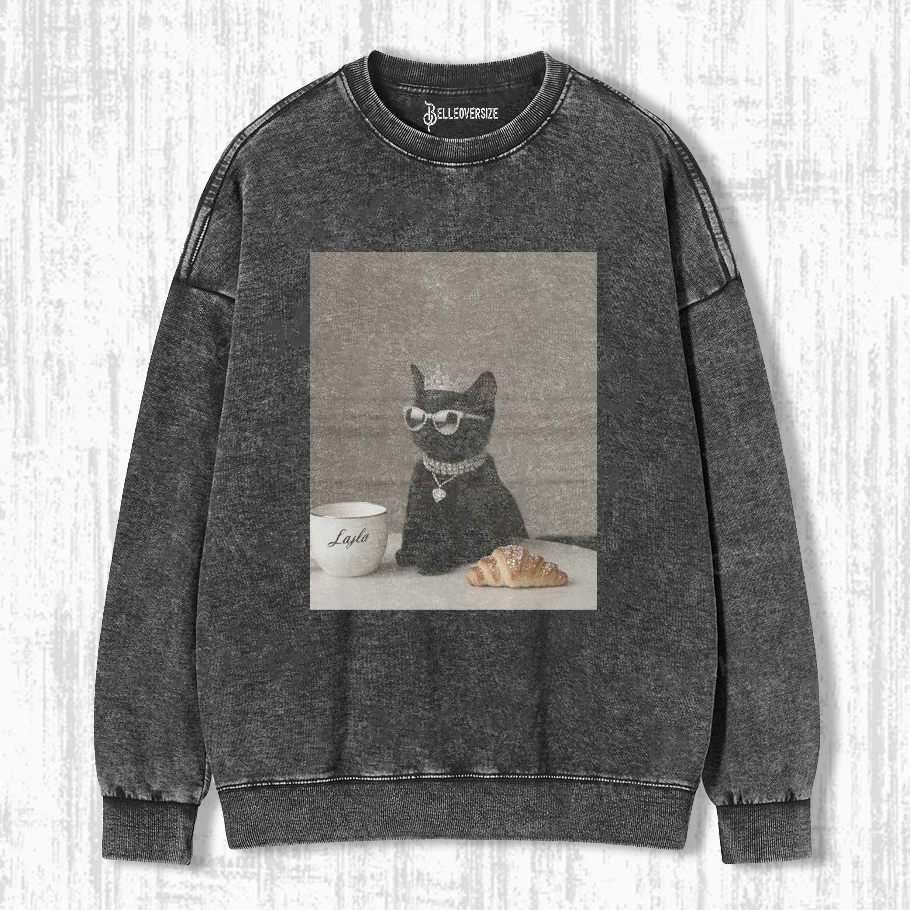 WACKY CAT SWEATSHIRTS