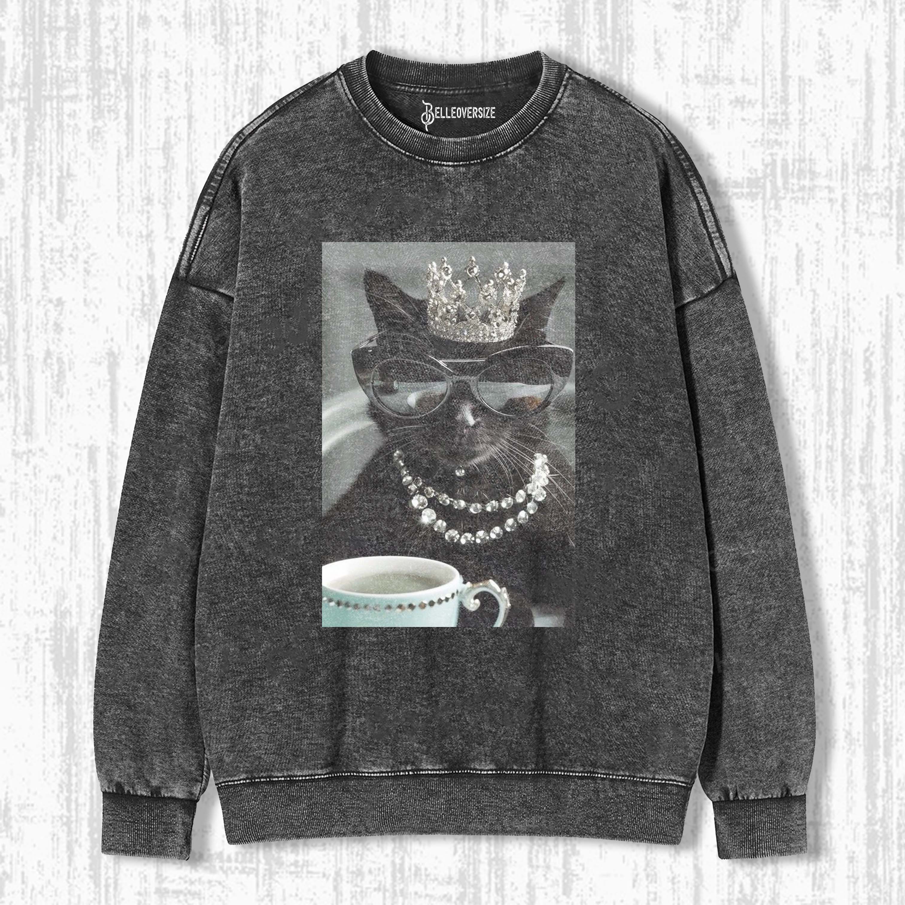 WACKY CAT  SWEATSHIRTS