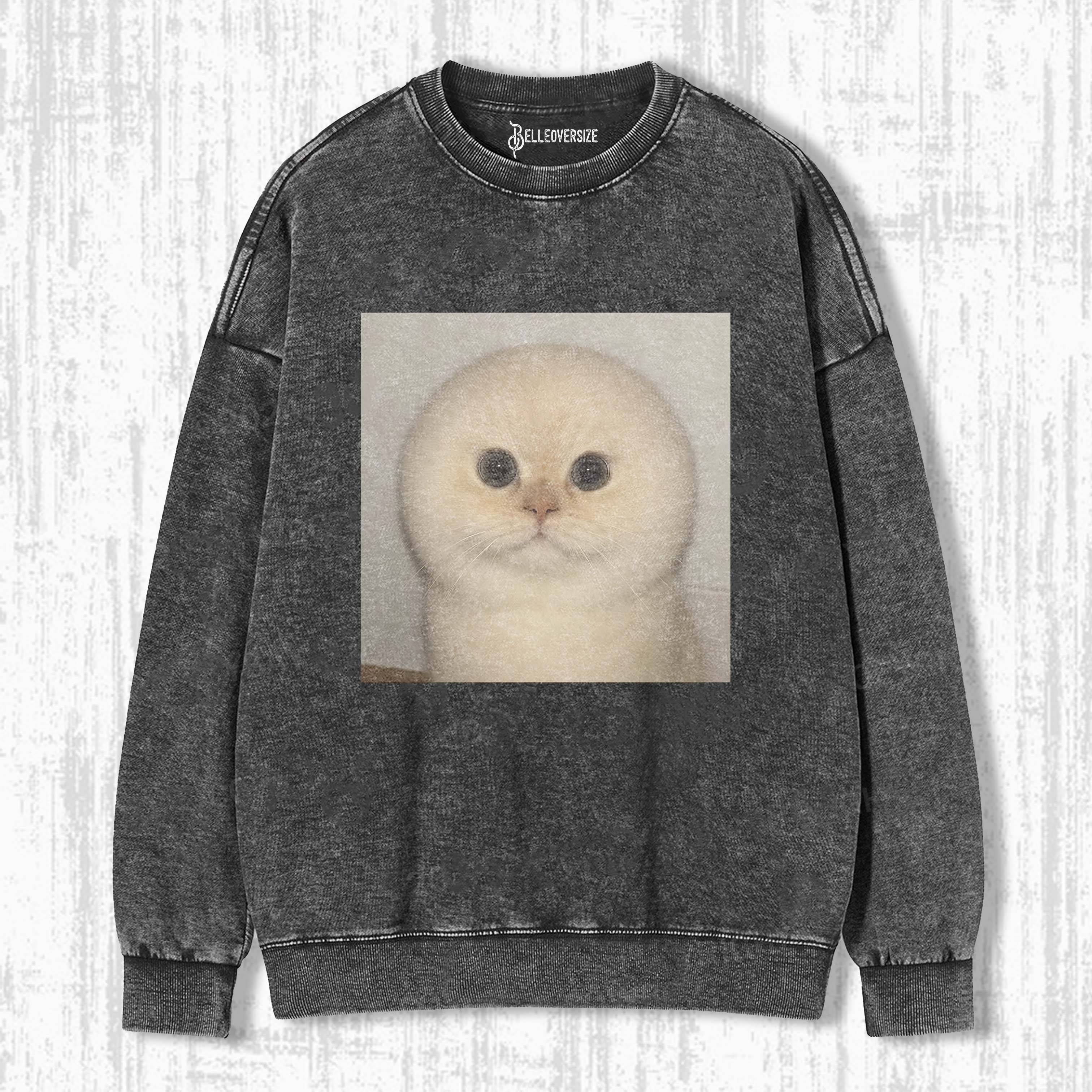 WACKY CAT SWEATSHIRTS
