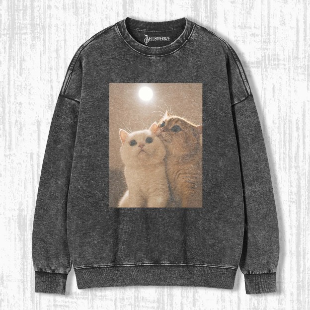 WACKY CAT SWEATSHIRTS 