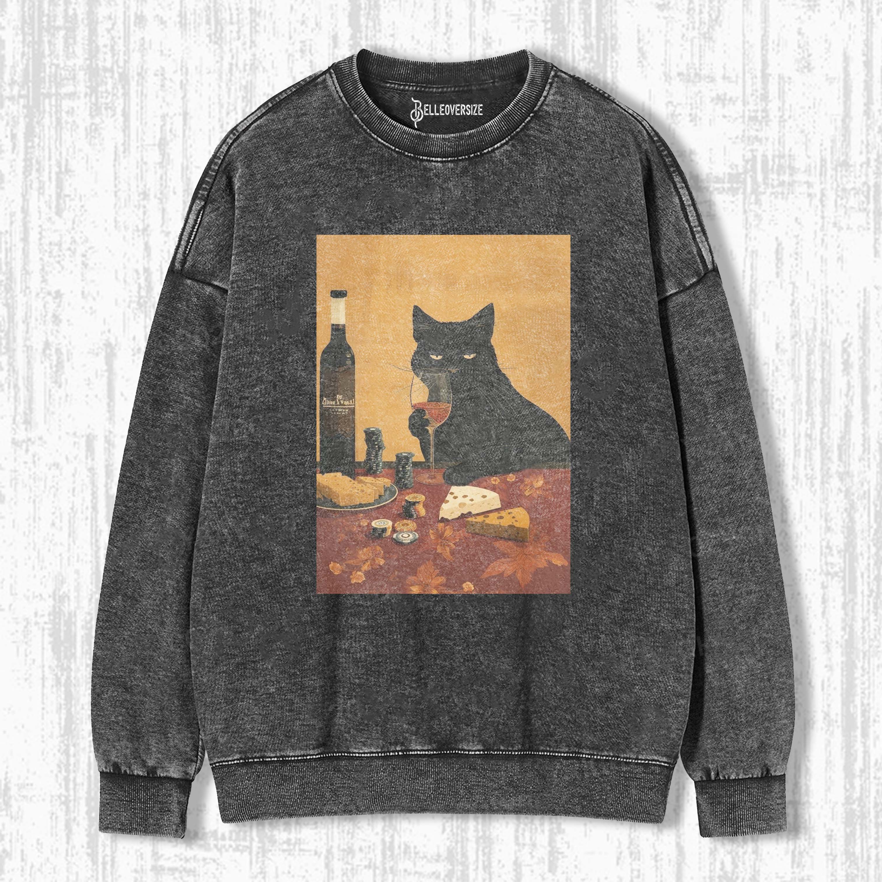 WACKY CAT SWEATSHIRTS