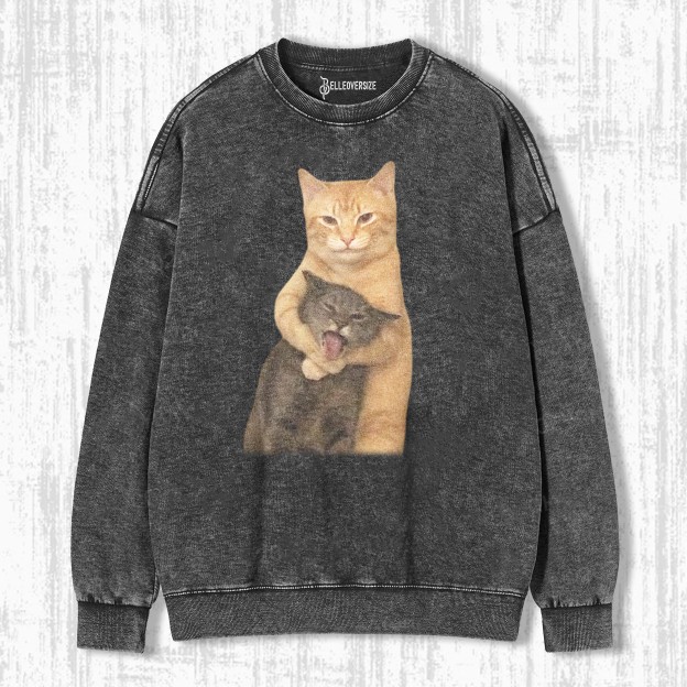 WACKY CAT SWEATSHIRTS