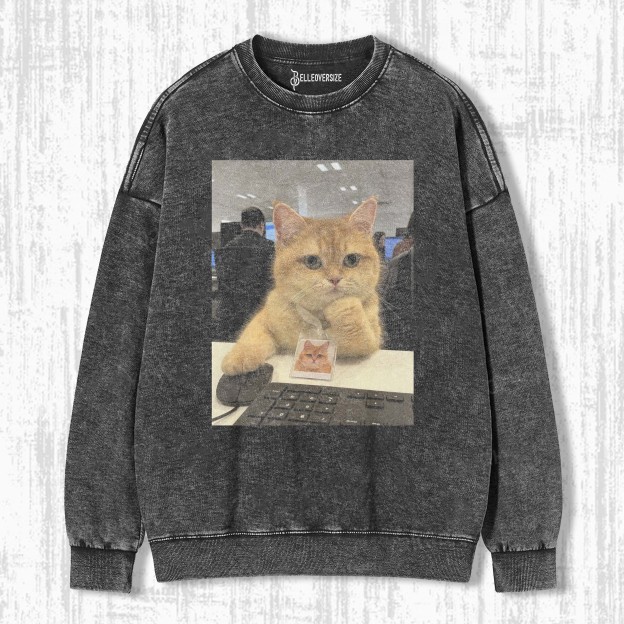WACKY CAT SWEATSHIRTS