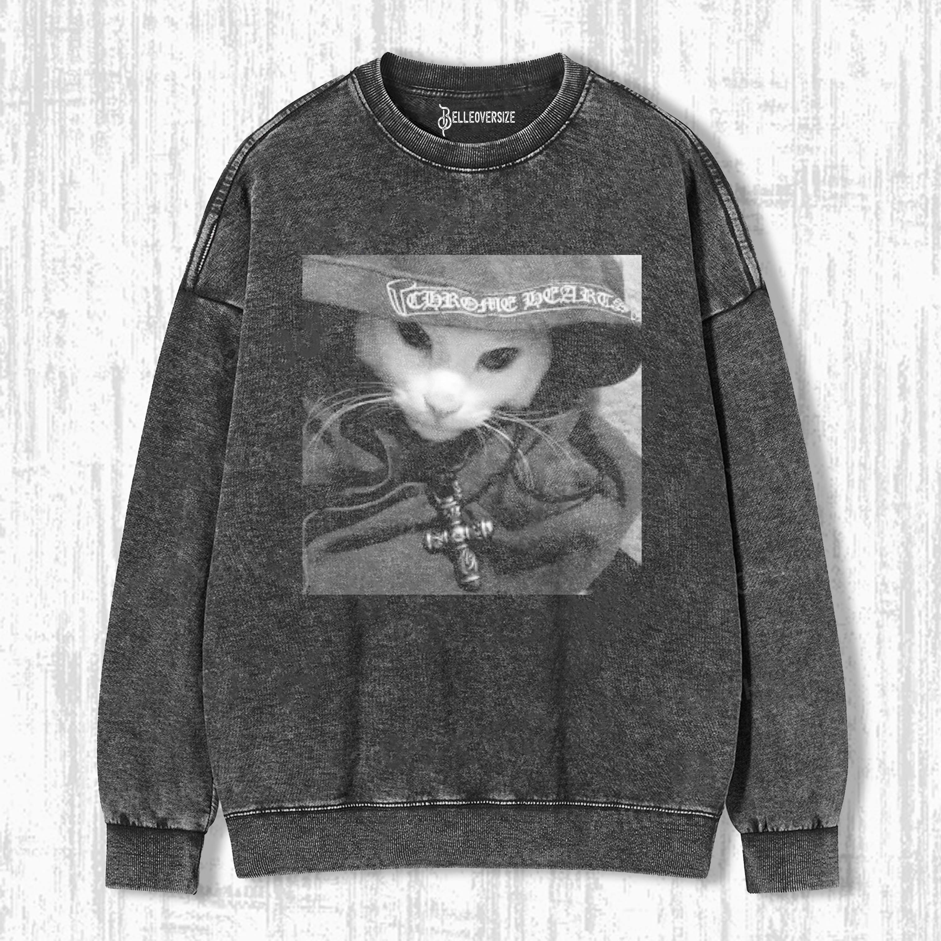 WACKY CAT SWEATSHIRTS