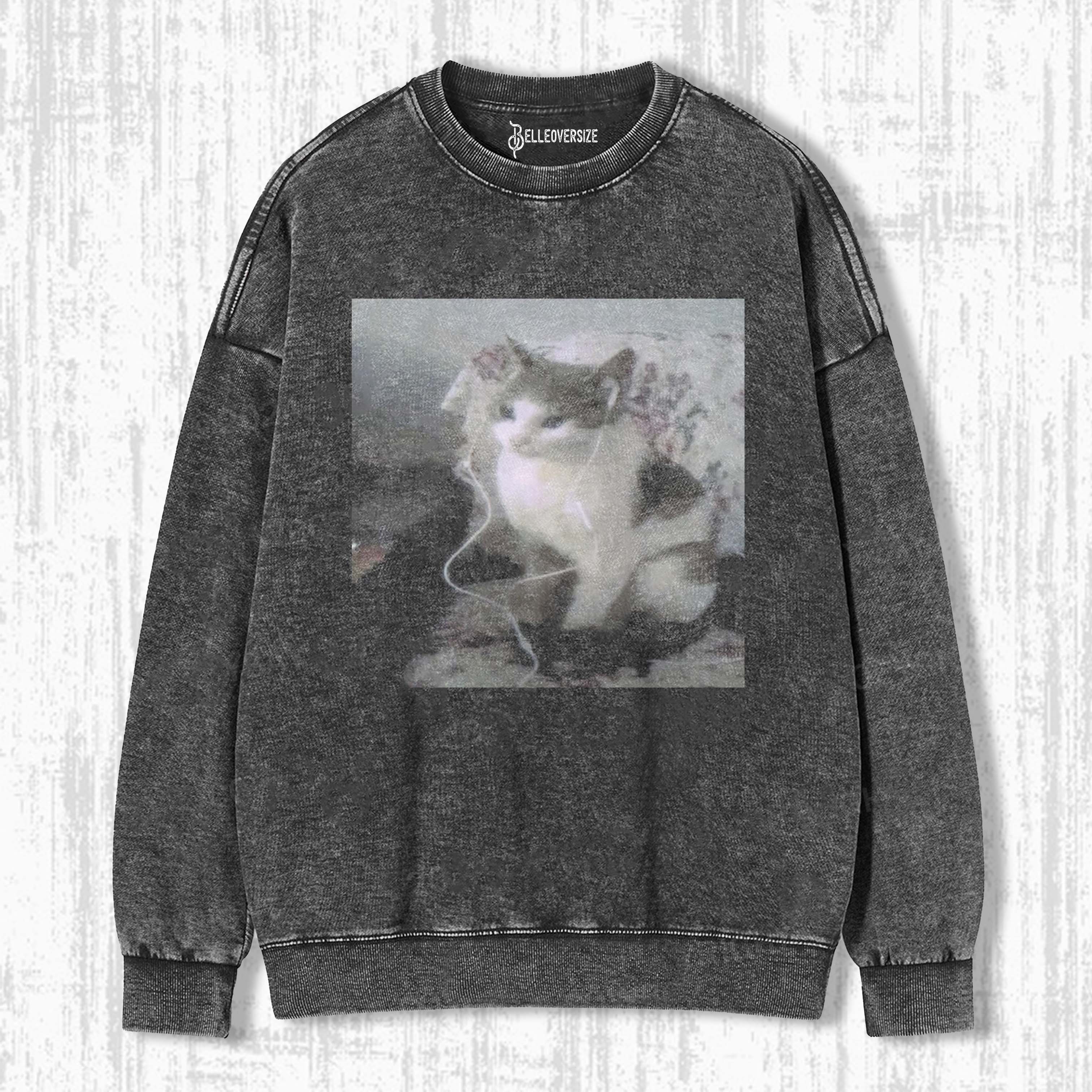 WACKY CAT SWEATSHIRTS