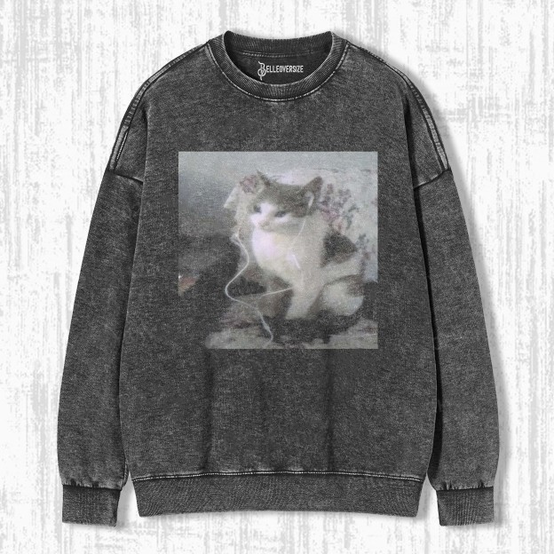 WACKY CAT SWEATSHIRTS