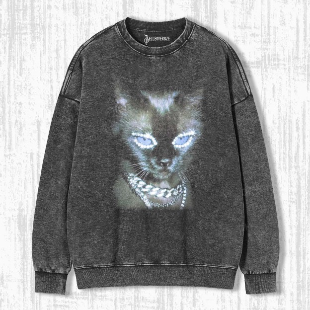 WACKY CAT SWEATSHIRTS