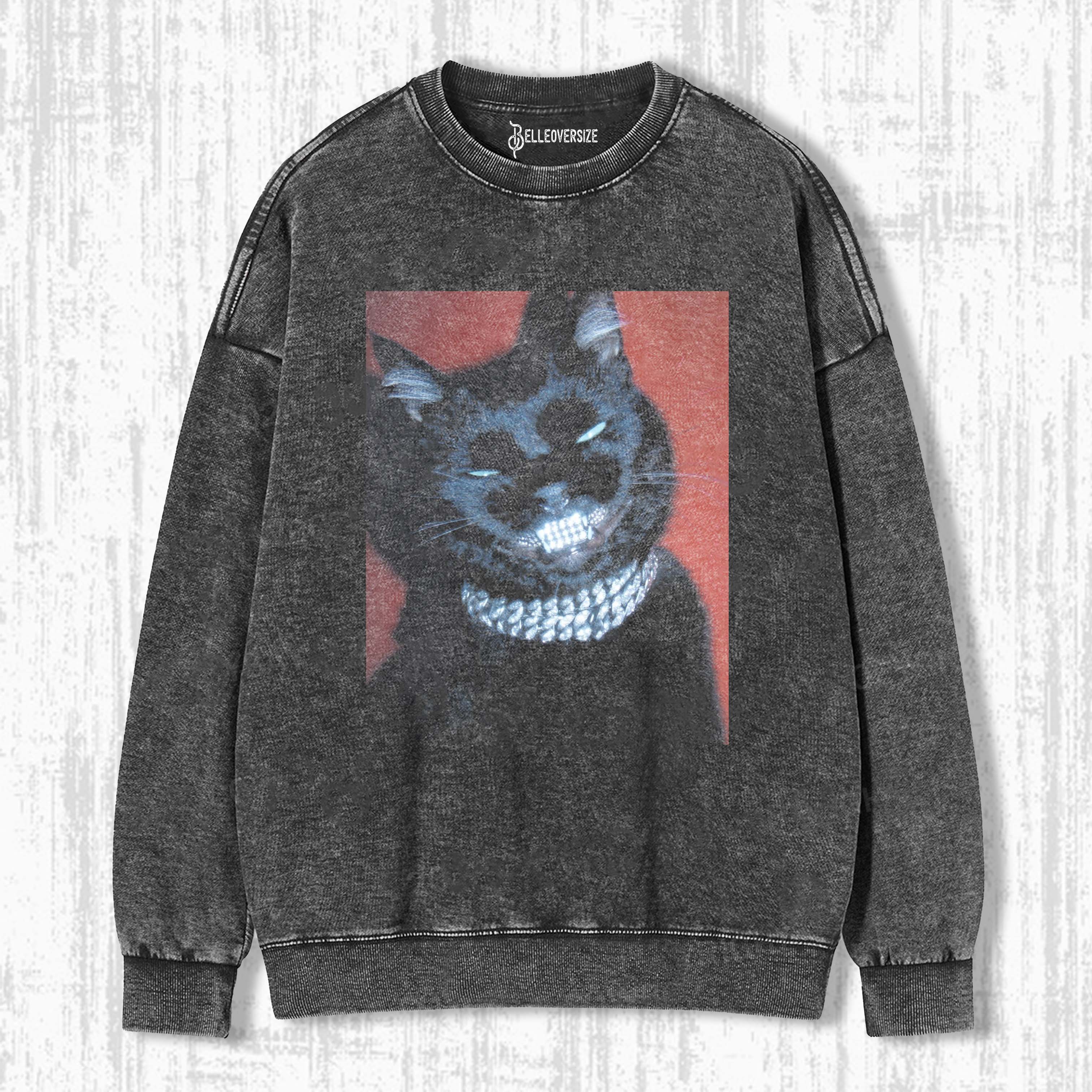 WACKY CAT SWEATSHIRTS
