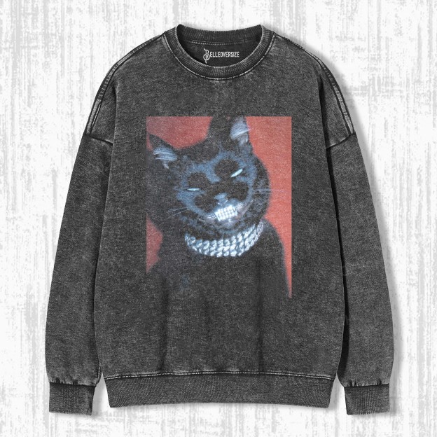 WACKY CAT SWEATSHIRTS