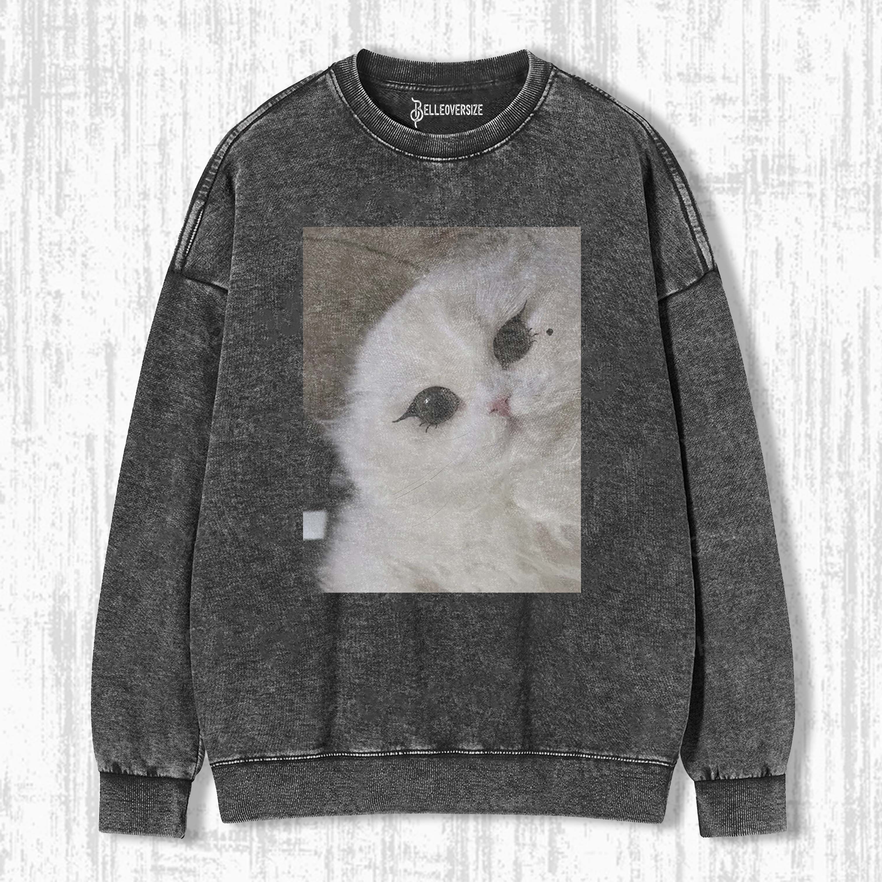 WACKY CAT SWEATSHIRTS
