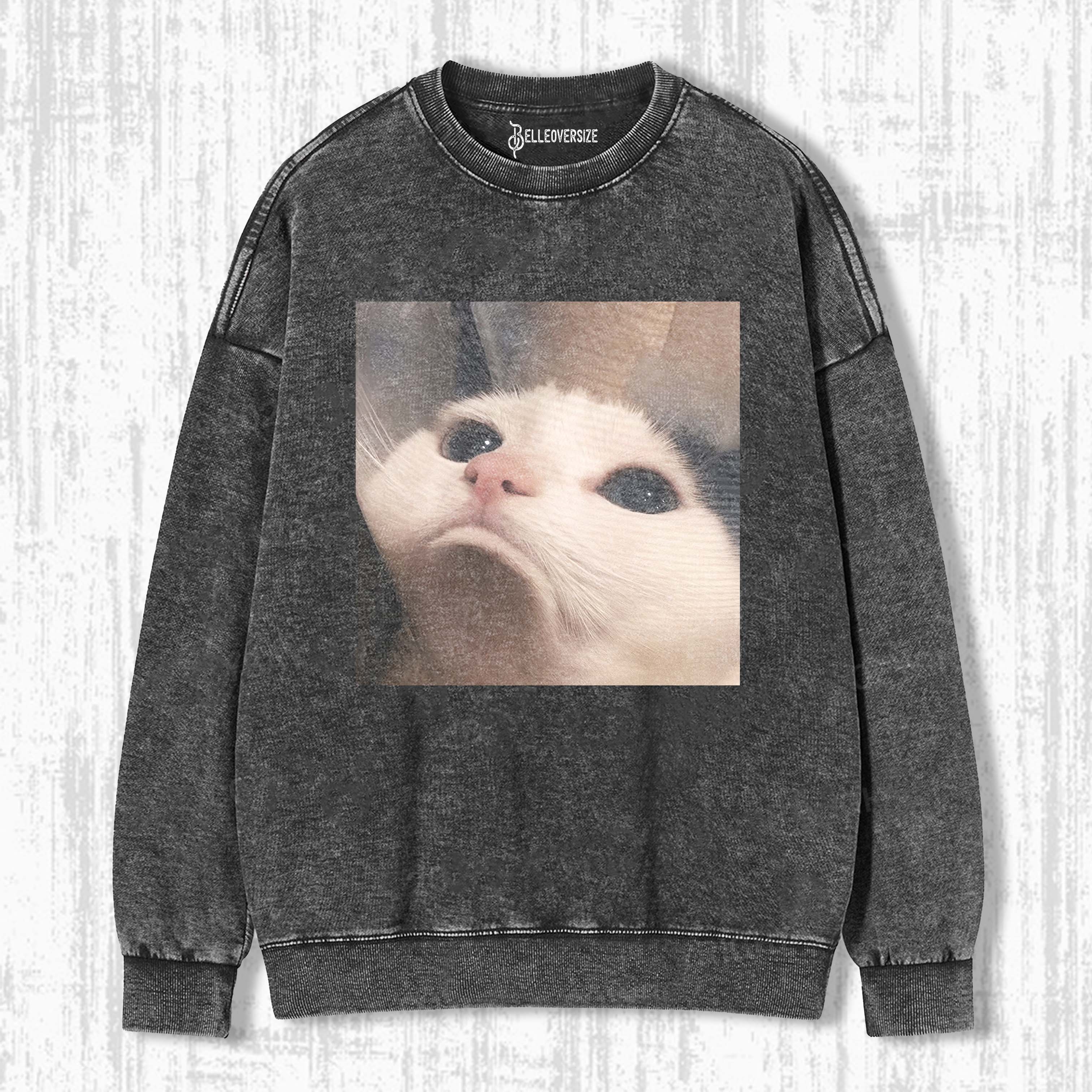 WACKY CAT SWEATSHIRTS