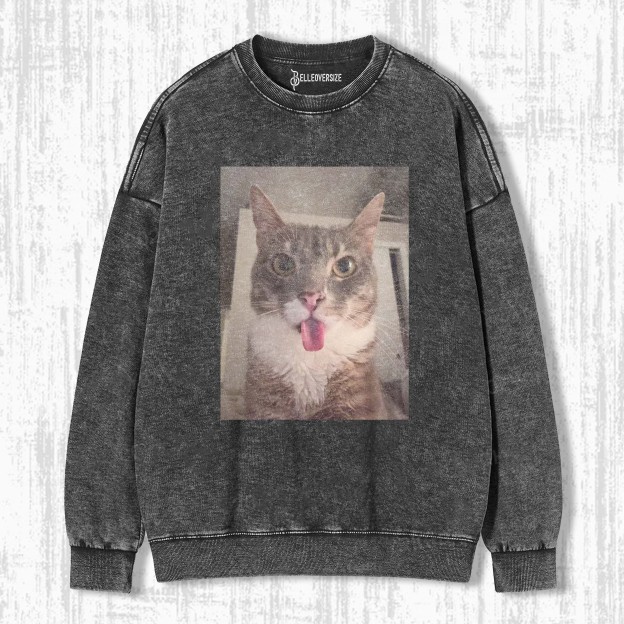WACKY CAT SWEATSHIRTS