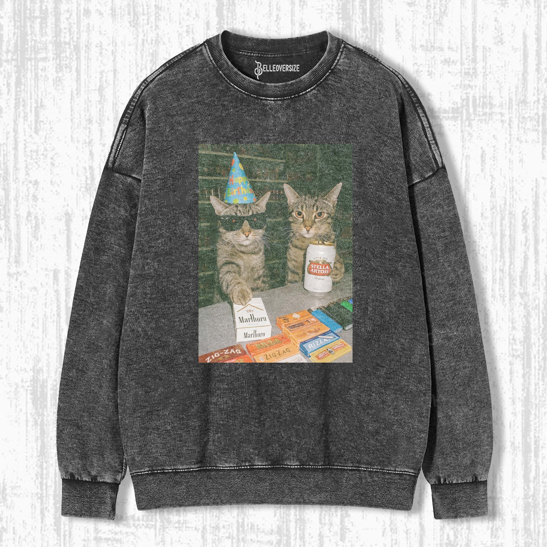 WACKY CAT SWEATSHIRTS