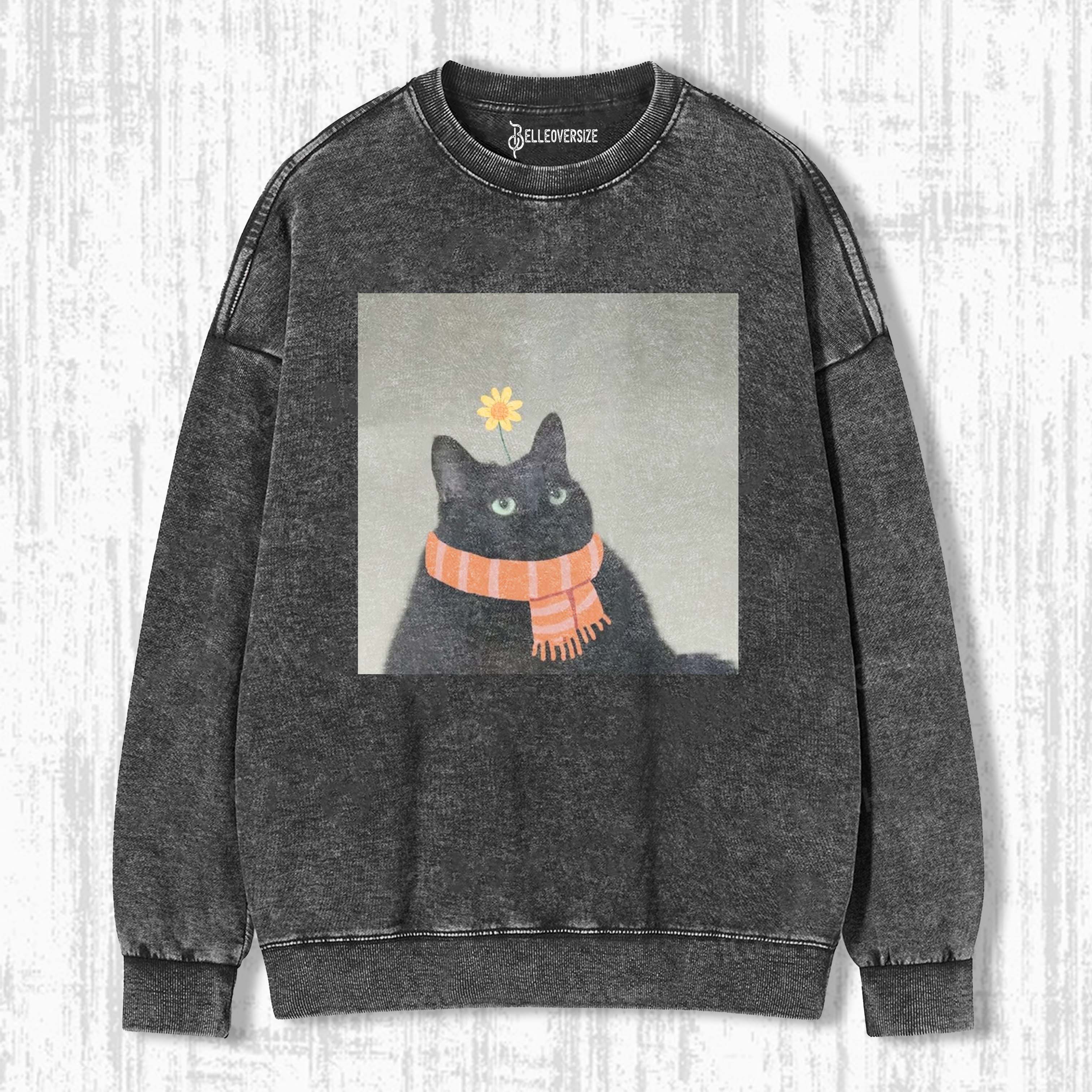 WACKY CAT SWEATSHIRTS