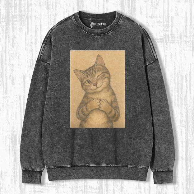 WACKY CAT SWEATSHIRTS