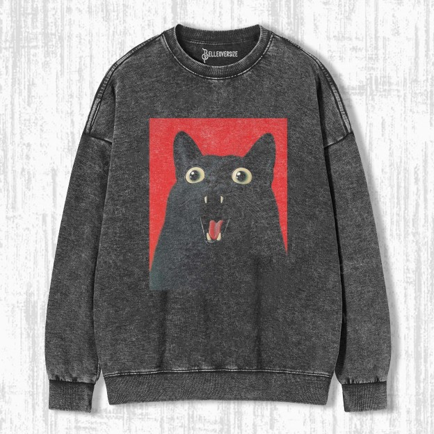 WACKY CAT SWEATSHIRTS