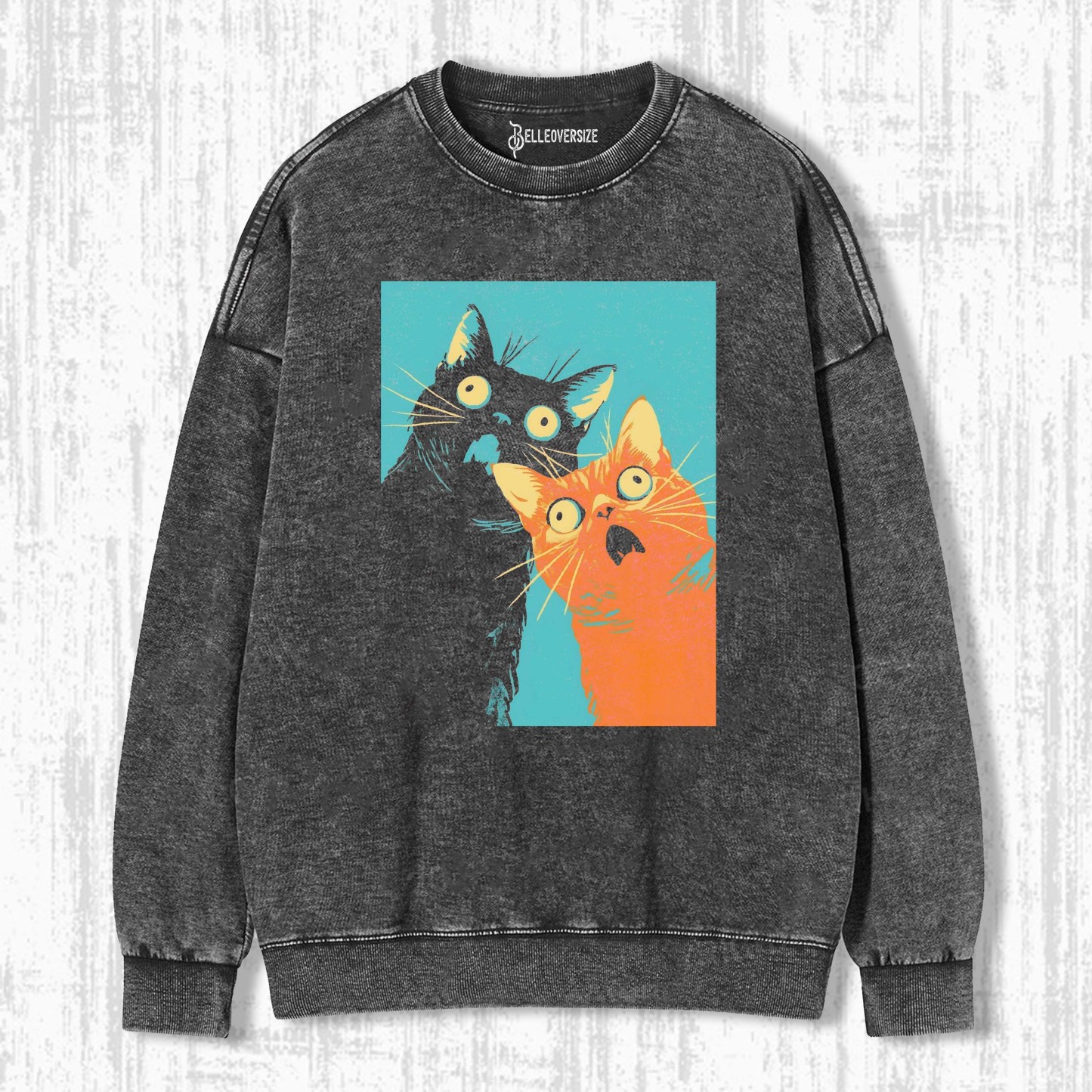 WACKY CAT SWEATSHIRTS