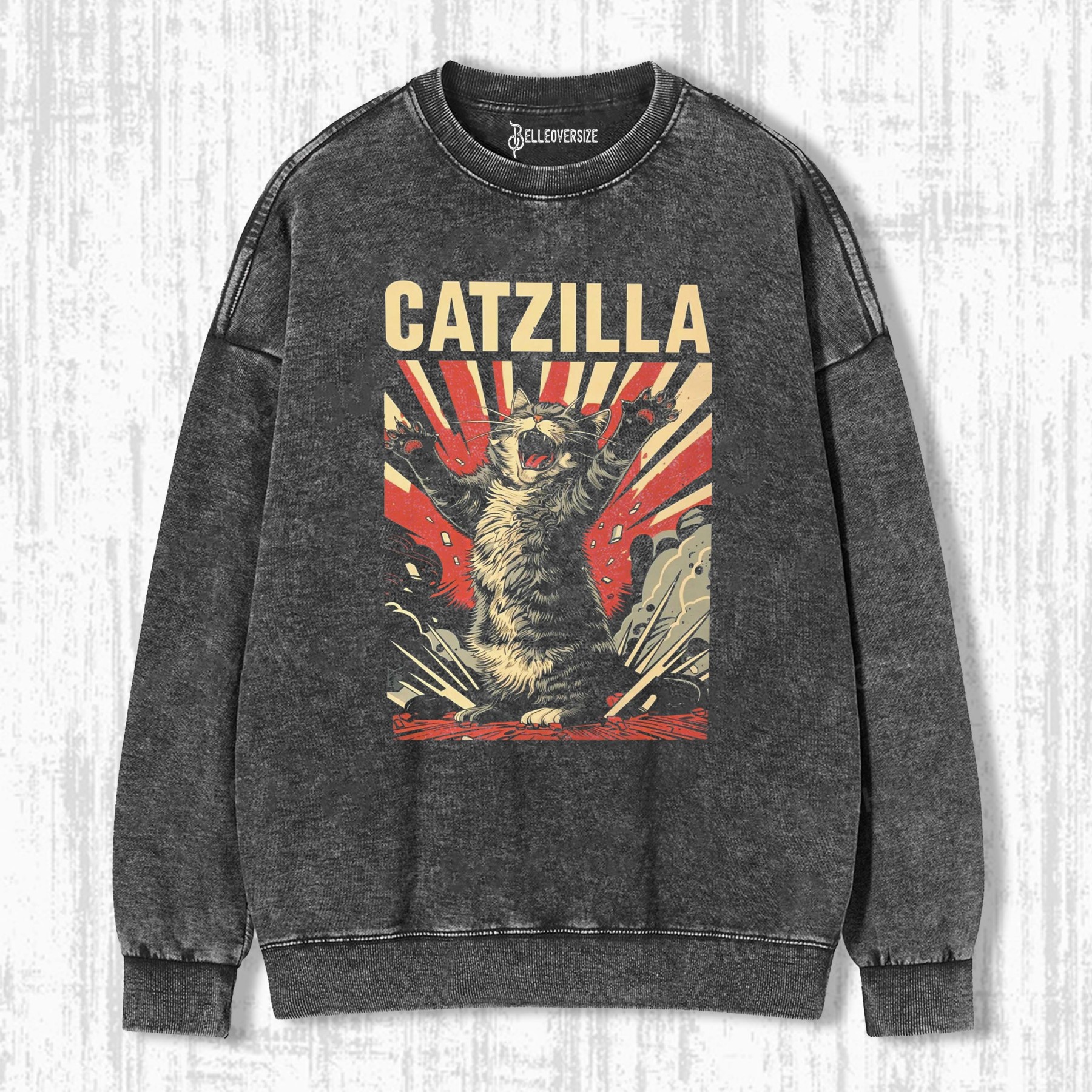 WACKY CAT SWEATSHIRTS