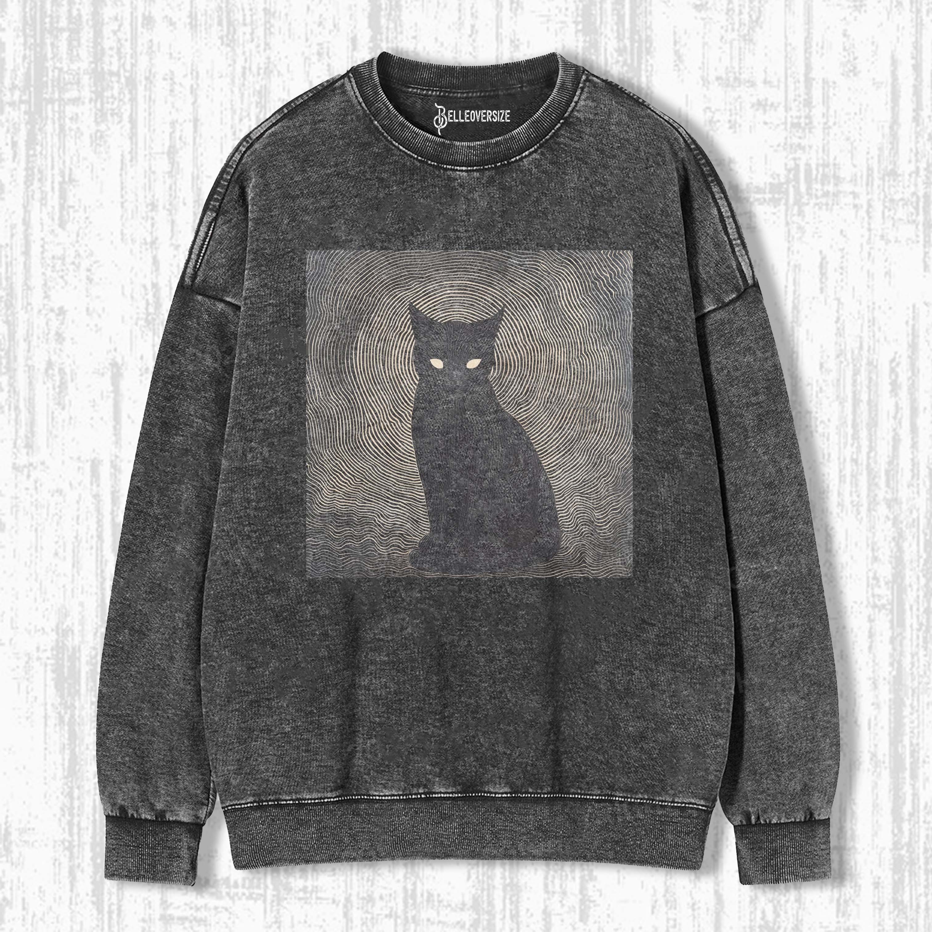WACKY CAT SWEATSHIRTS