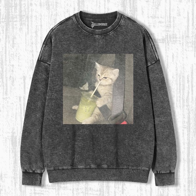 WACKY CAT SWEATSHIRTS