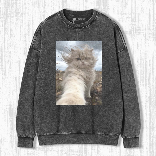 WACKY CAT SWEATSHIRTS