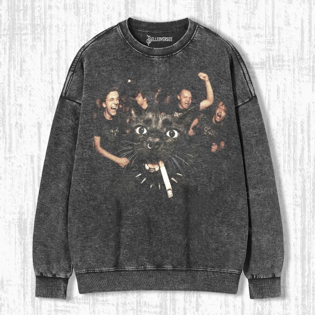 WACKY CAT SWEATSHIRTS