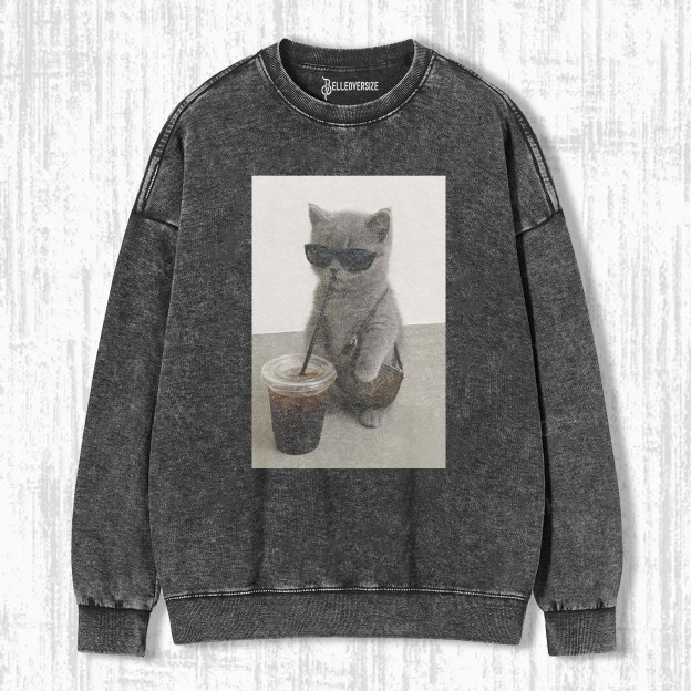 WACKY CAT SWEATSHIRTS