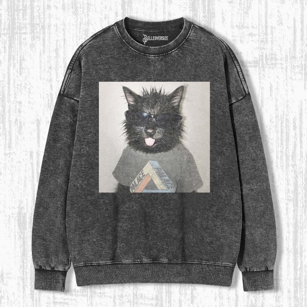 WACKY CAT SWEATSHIRTS