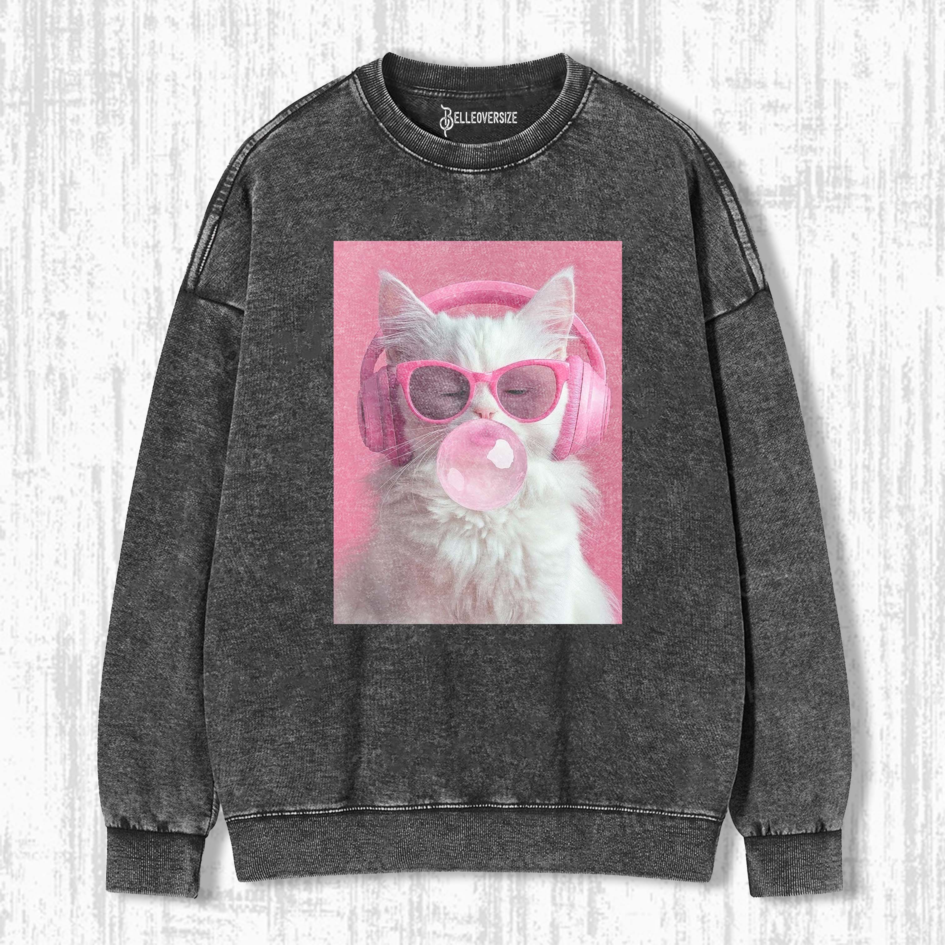 WACKY CAT SWEATSHIRTS