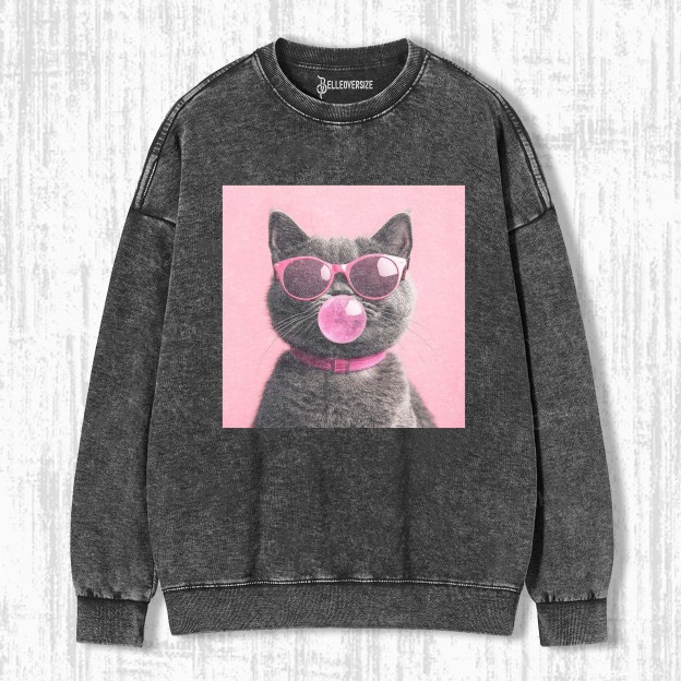WACKY CAT SWEATSHIRTS