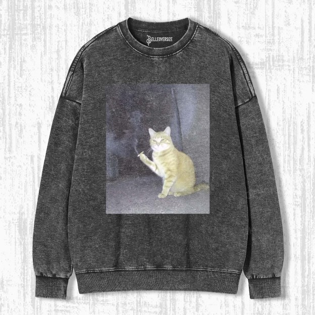 WACKY CAT SWEATSHIRTS