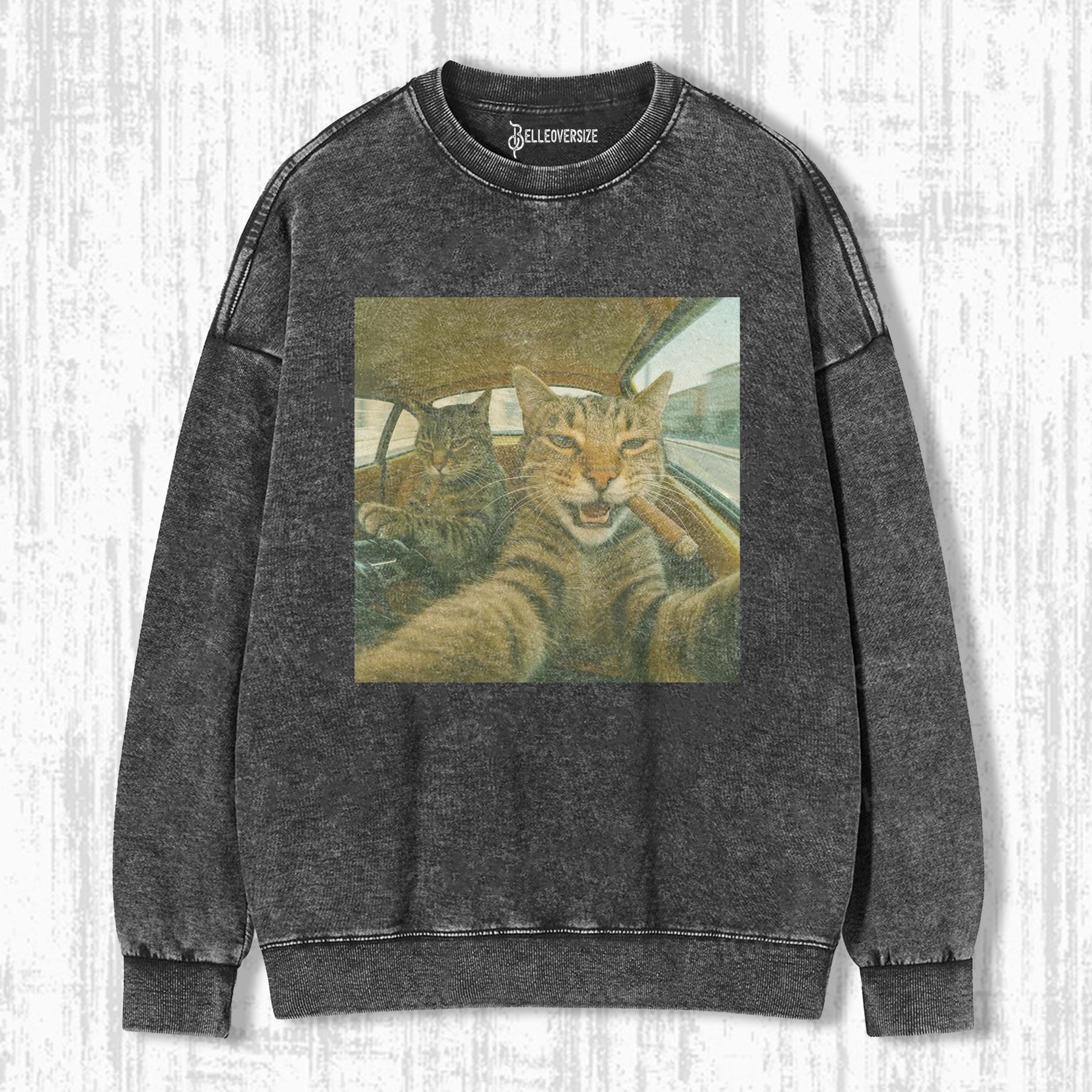 WACKY CAT SWEATSHIRTS