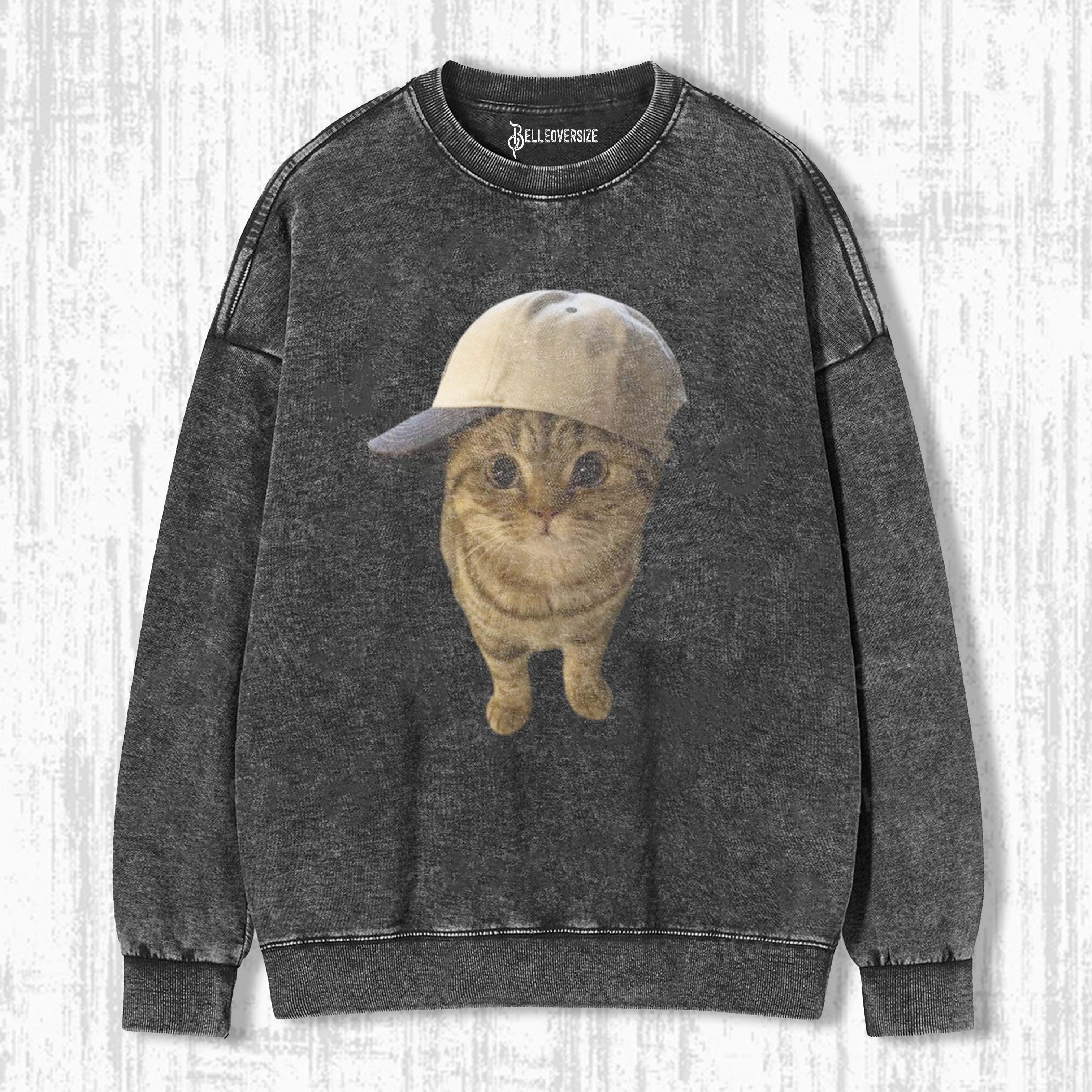 WACKY CAT SWEATSHIRTS