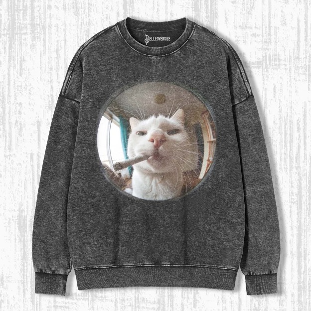 WACKY CAT SWEATSHIRTS