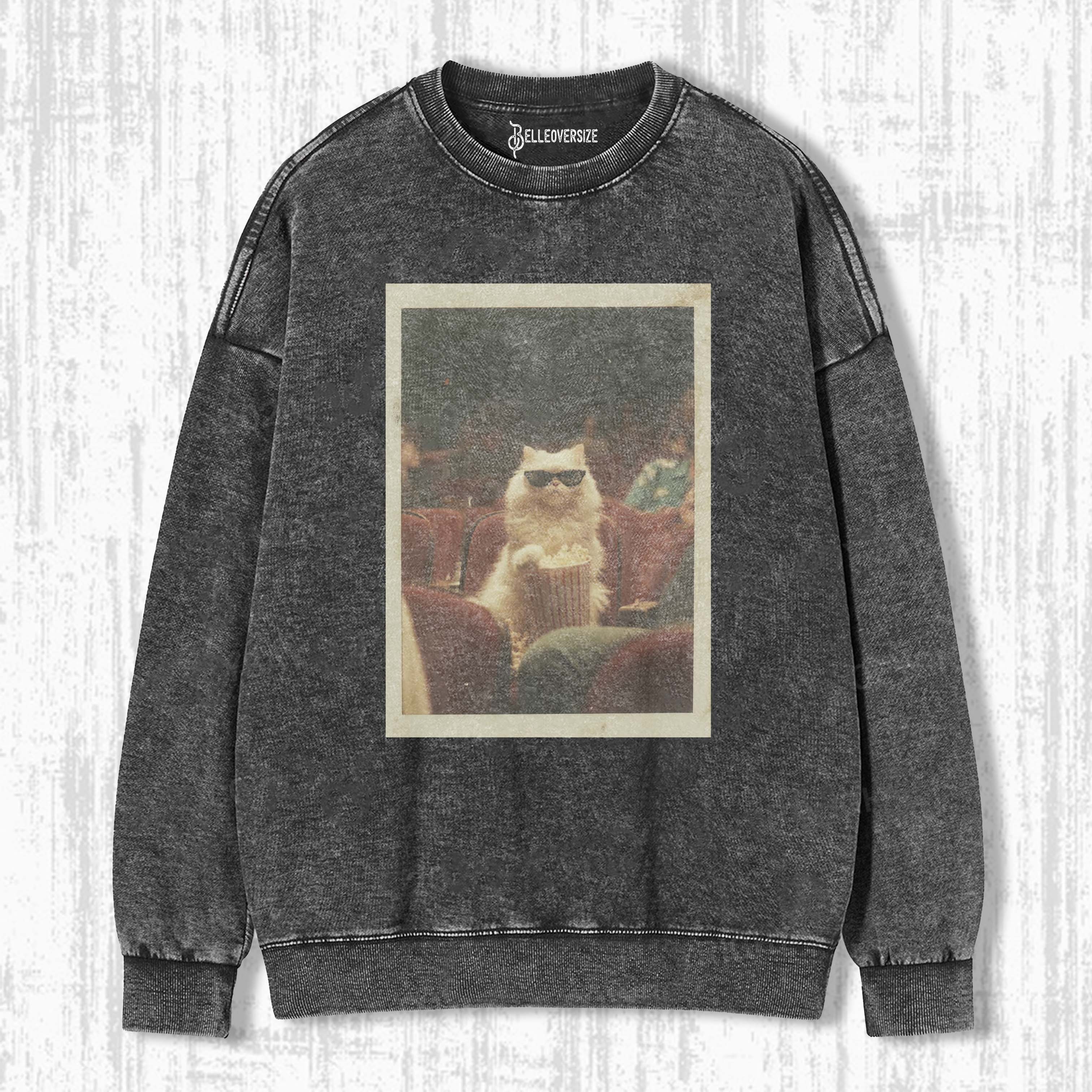 WACKY CAT SWEATSHIRTS