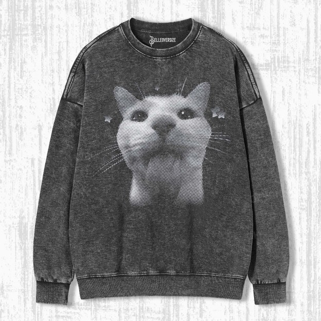 WACKY CAT SWEATSHIRTS