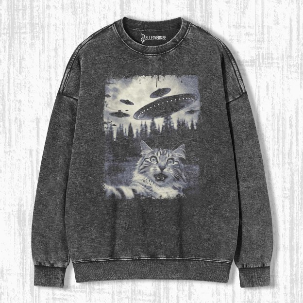 WACKY CAT SWEATSHIRTS