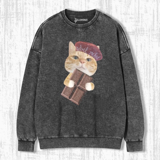 WACKY CAT SWEATSHIRTS