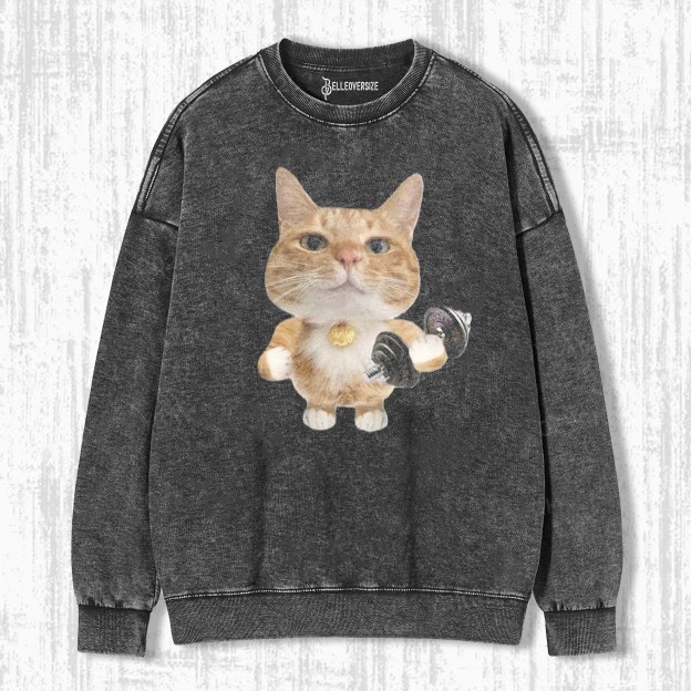 WACKY CAT SWEATSHIRTS