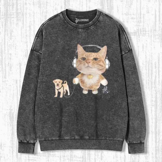 WACKY CAT SWEATSHIRTS