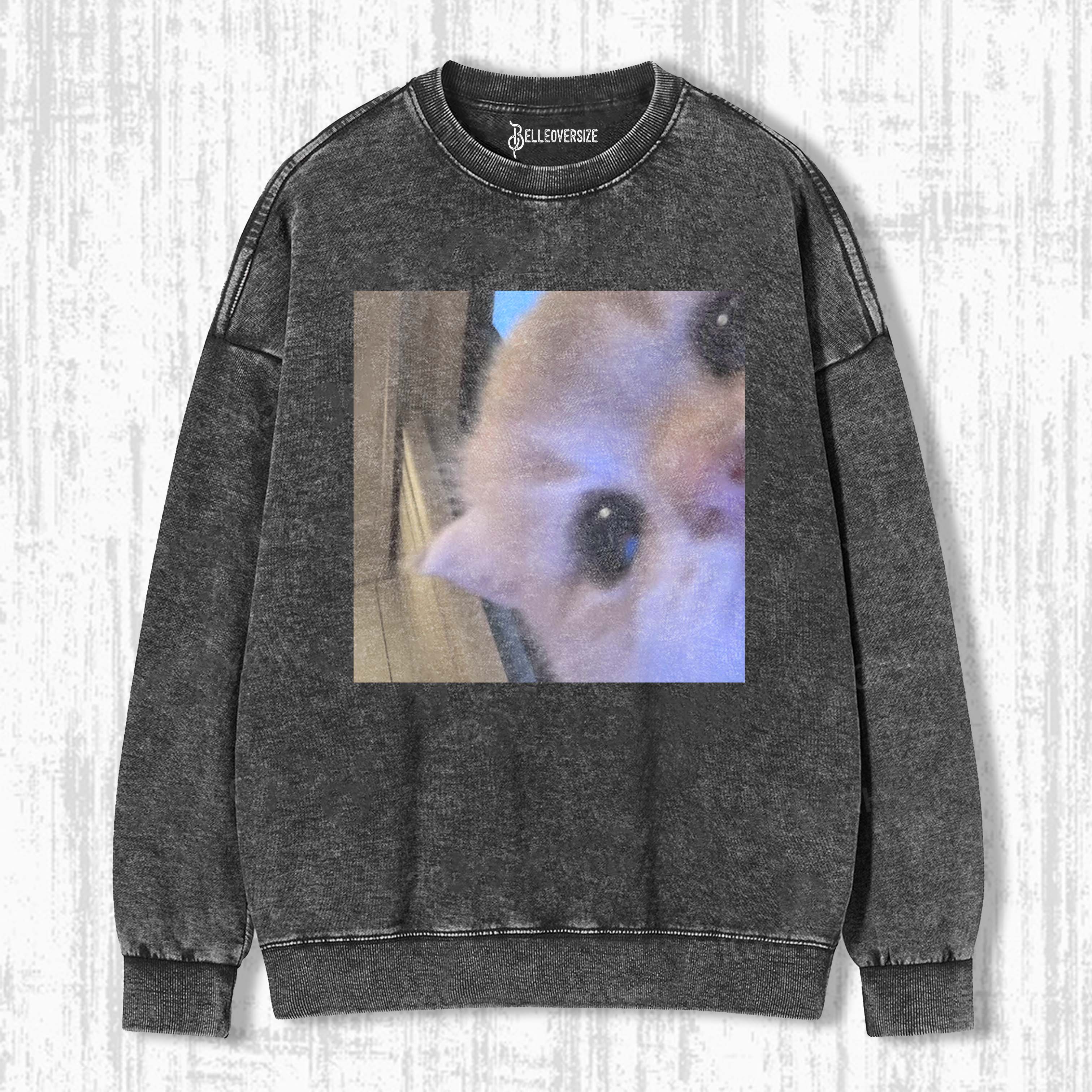 WACKY CAT  SWEATSHIRTS