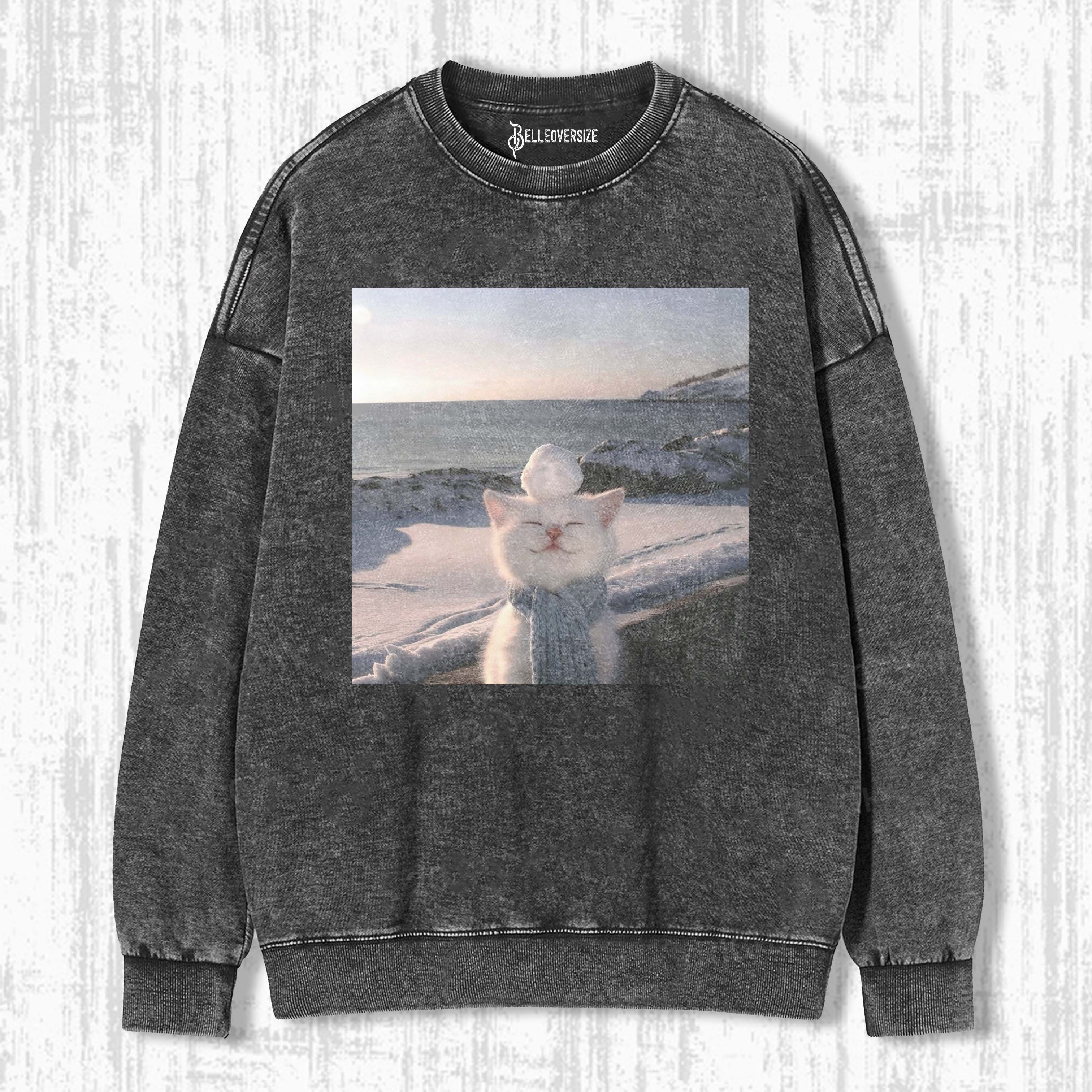 WACKY CAT SWEATSHIRTS