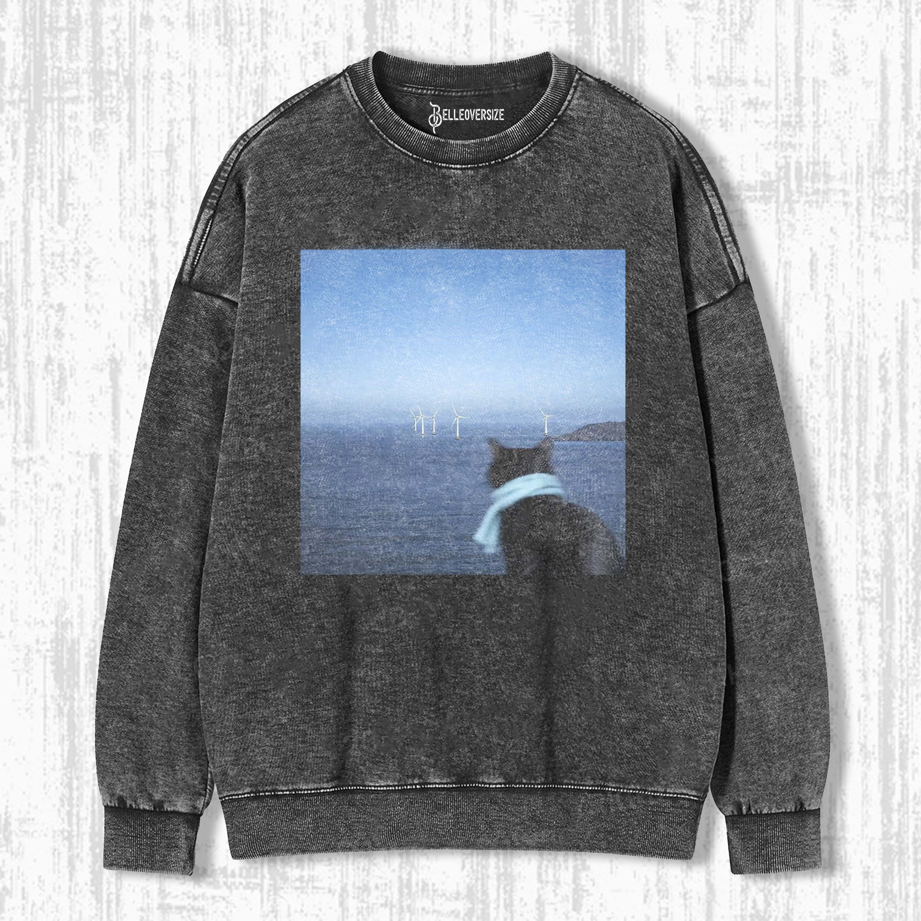 WACKY CAT  SWEATSHIRTS