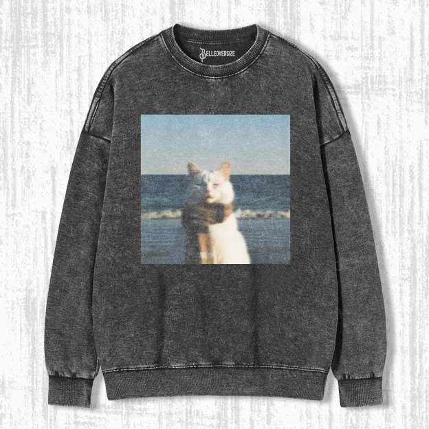 WACKY CAT SWEATSHIRTS