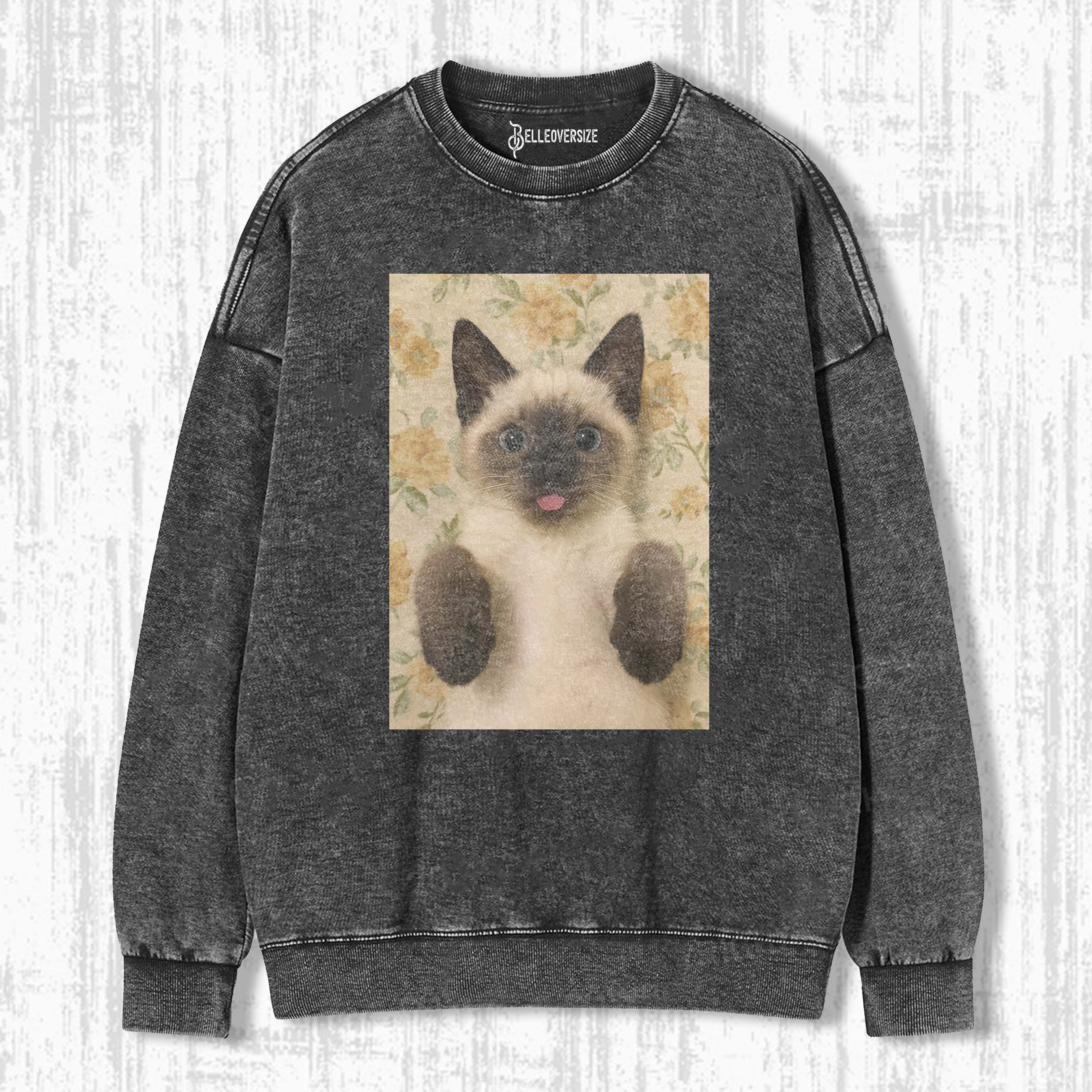 WACKY CAT  SWEATSHIRTS