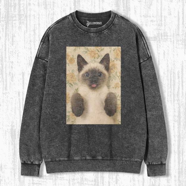 WACKY CAT  SWEATSHIRTS