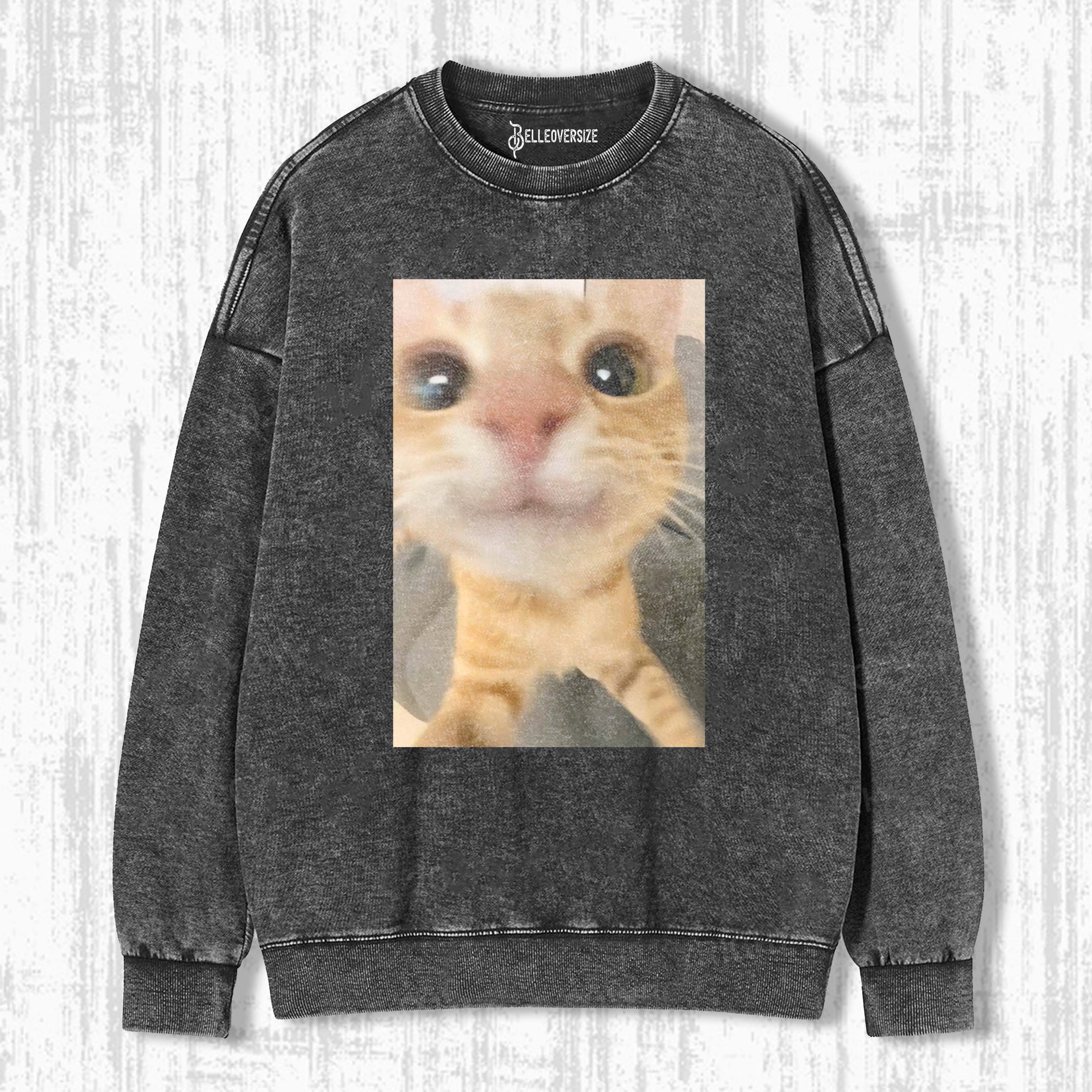 WACKY CAT SWEATSHIRTS